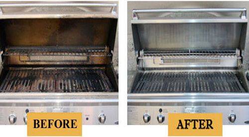 repair bbq grill before and after